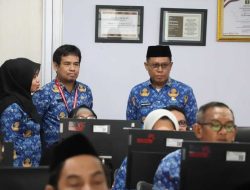 Sekprov Junda Maulana Pantau Pelaksanaan Ujian Assessment Profiling 458 ASN Pemprov Sulbar