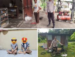 Rupanya Terduga Pelaku Pembakaran Motor di Malunda Diantaranya Masih Berstatus Pelajar