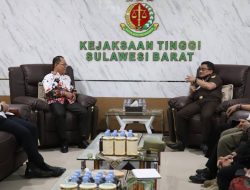 Sekda Sulbar Audiensi ke Kejati Perkuat Kerja Sama Penegakan Hukum
