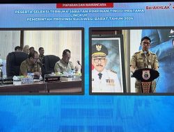 Seleksi Terbuka 12 JPT Pratama Sulbar Masuki Tahap Paparan dan Wawancara