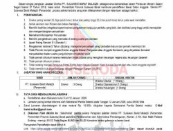 Sulbar Buka Seleksi Terbuka Direksi PT Malaqbi, Upaya Optimalisasi PAD di Tengah Efisiensi