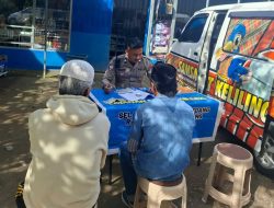 Bayar Pajak Sambil Belanja, Samsat Keliling UPTD Pajak Majene Rutin Layani Warga di Pasar Pellattoang