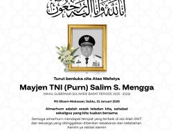 Sosok Teladan Itu Telah Pergi Meninggalkan Masyarakat Sulbar