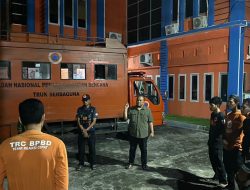 BPBD Sulbar Kerahkan TRC Menuju Lokasi Kebakaran di Galung Tulu