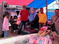 Kepala PKM Ulumanda Harap Bantuan di Salurkan Sedikit Dapat Membantu Korban Kebakaran di Galung Tulu