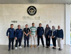 Inspektorat Sulbar Koordinasi dengan BPK Bahas Proses Penyelesaian Ganti Kerugian Negara