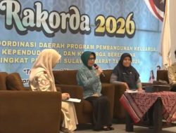 Ketua TP PKK Sulbar Jadi Pemateri pada Rakorda Bangga Kencana 2026