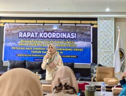 DKPPKB Sulbar Perkuat Peran Kesehatan Haji, Jadi Narasumber Rakor PPIH 1447 H/2026 M