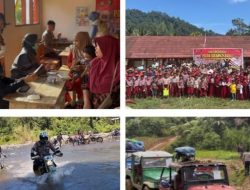 Bakti Kesehatan Polda Sulbar di Kopeang, Dukung Transformasi Kesehatan Menuju Indonesia Emas