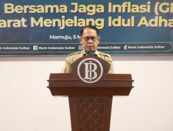 Inflasi Sulbar 1,6% Masih Terkendali, Sekda Junda: Kita Jaga agar Tak Turun ke Batas Bawah