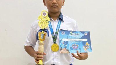 Alumni SDN 2 Kampung Baru Wakili Indonesia Berlomba di Panama Amerika Tengah