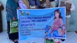 Salurkan PMT, Nurmini Sarankan Ibu Hamil Agar Kedepankan Pola Hidup Sehat