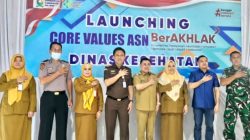 Bupati Launching Core Values BerAKHLAK, Transformasi Pelayanan Kesehatan Profesional dan Humanis Menjadi Target