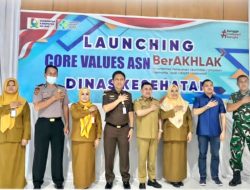 Bupati Launching Core Values BerAKHLAK, Transformasi Pelayanan Kesehatan Profesional dan Humanis Menjadi Target
