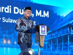 Gubernur SDK Hadiri Pelantikan DPW PAN Sulbar, Targetkan Koalisi Kembali di Pilgub 2029