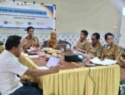 DPUPR Majene Gelar Konsultasi Publik, Fokus Identifikasi Hambatan