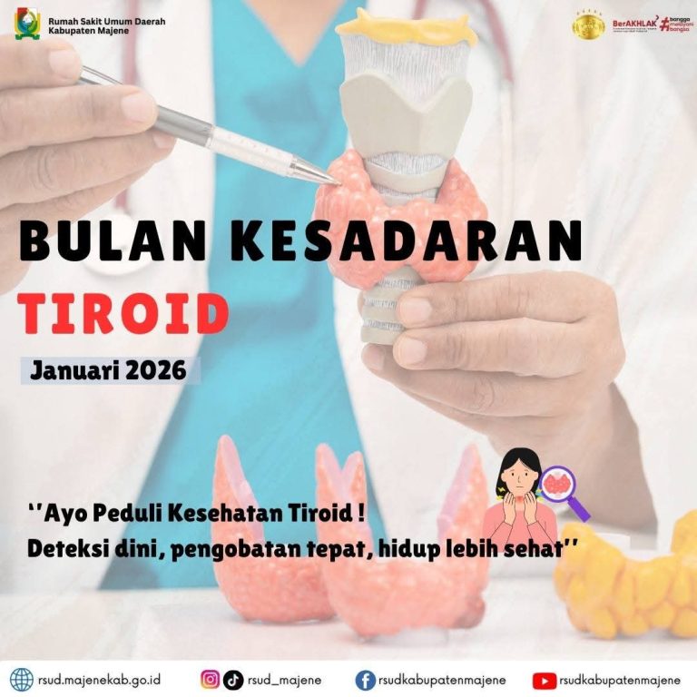 RSUD Majene Ajak Warga Peduli Kesehatan Tiroid