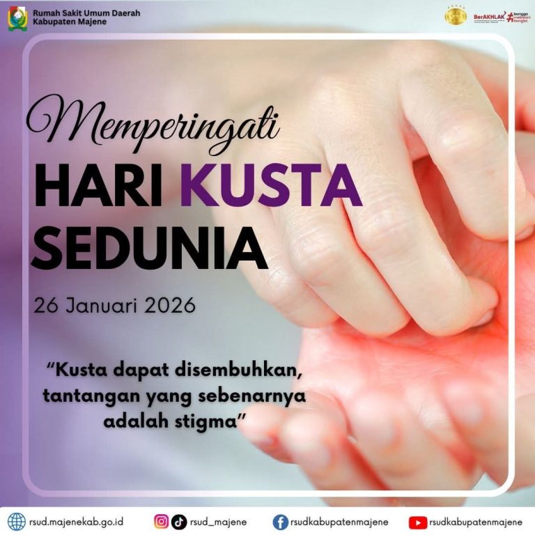 RSUD Majene Tegaskan Kusta Dapat di Sembuhkan