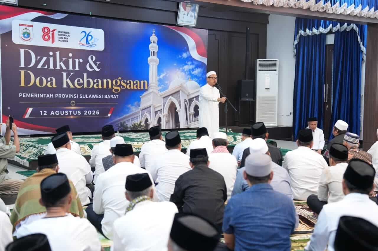 Sambut HUT ke-81 RI, Pemprov Sulbar Doakan Indonesia Makin Makmur dan Berkeadilan