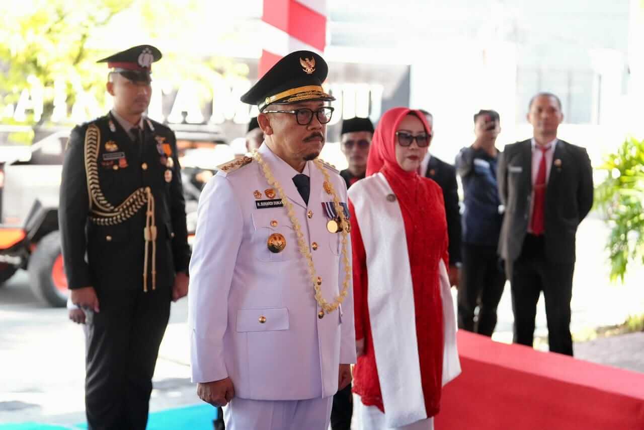 14 Kerajaan Se-Sulbar Hadiri Upacara 17 Agustus di Mamuju