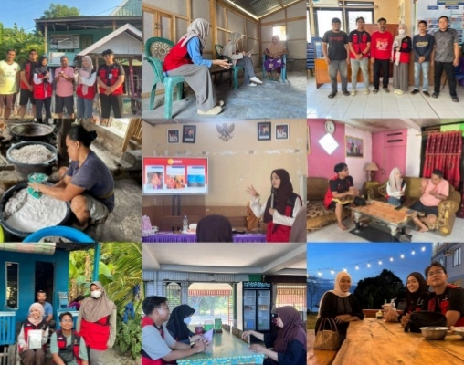 Mahasiswa KKN UNHAS Dorong Publikasi Potensi Desa Bababulo Melalui Media Massa